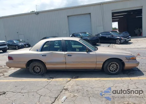 1996 Mercury Grand Marquis Ls/Bayshore из США, поврежденный, VIN 2MELM75W8TX608232